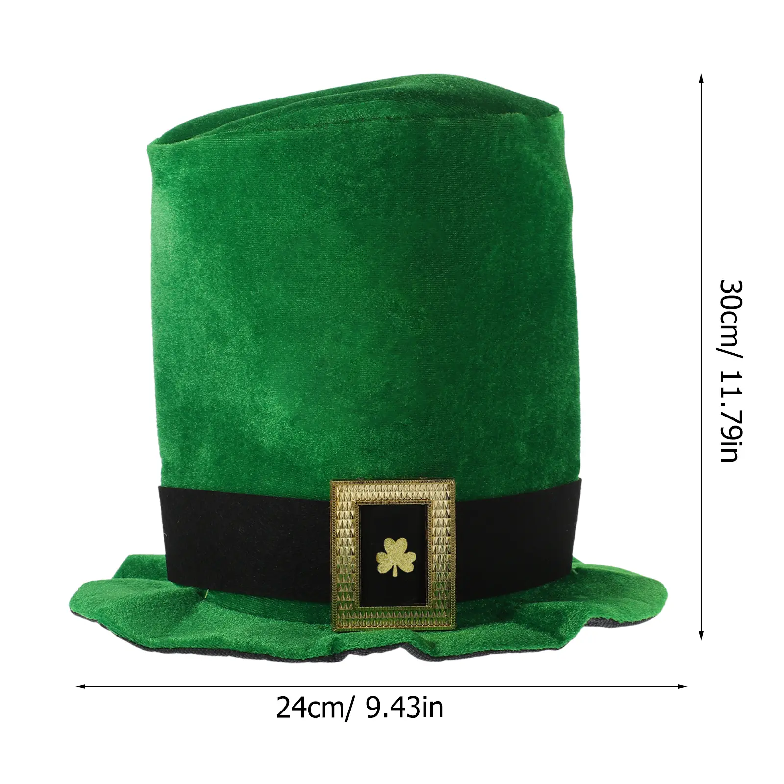 Green Hat Patrick's Day Top Party Decoration Irish Cap Reusable Hats Patricks for Men