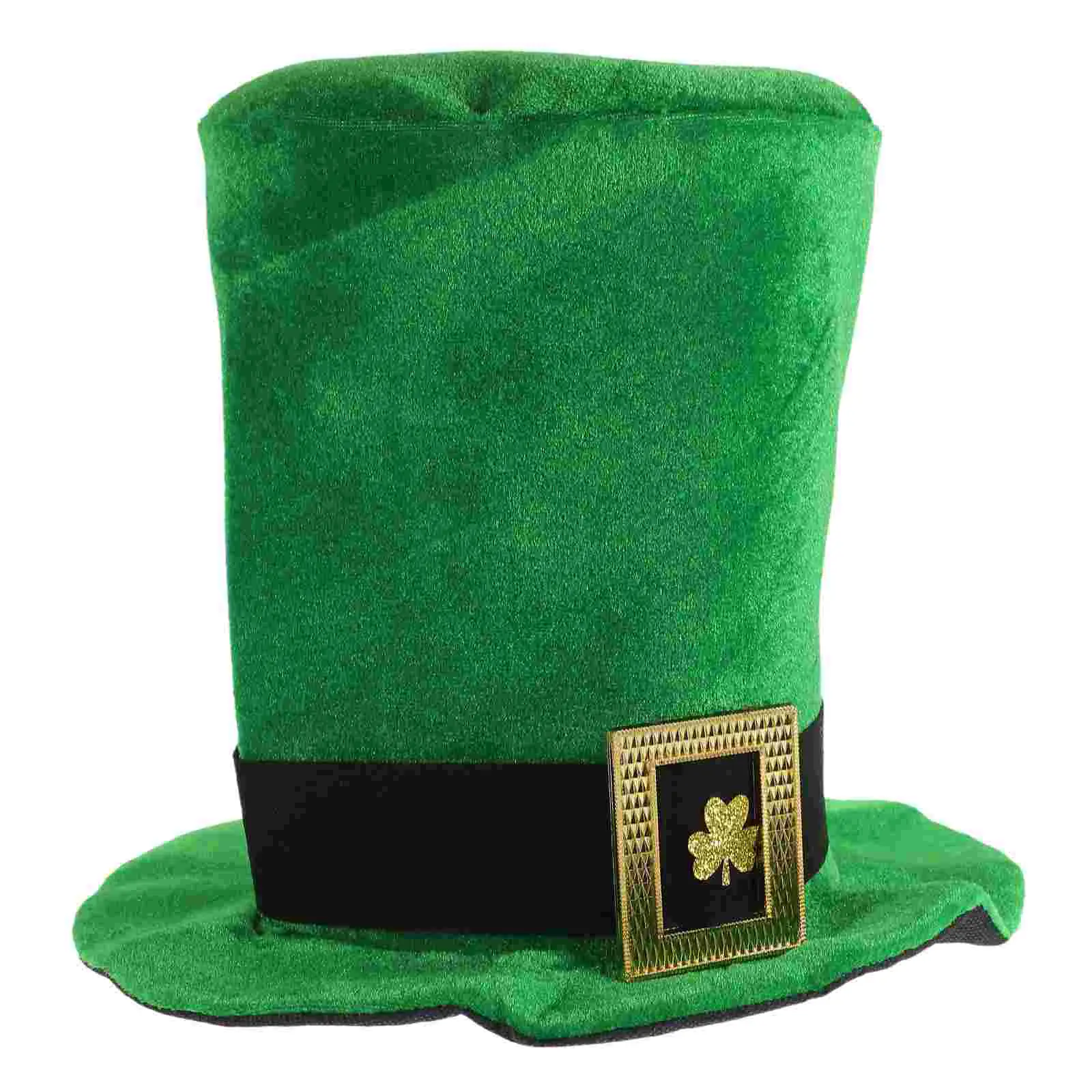 Green Hat Patrick's Day Top Party Decoration Irish Cap Reusable Hats Patricks for Men