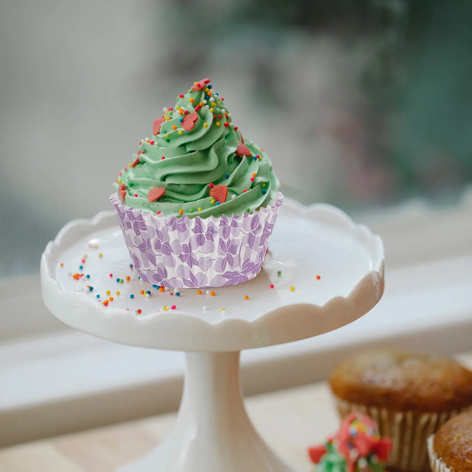 200 Pcs Cake Cups Baking Mold Cupcake Liners Wrapping Muffin Cups Parchment Pastry Disposable Premium Safe Durability