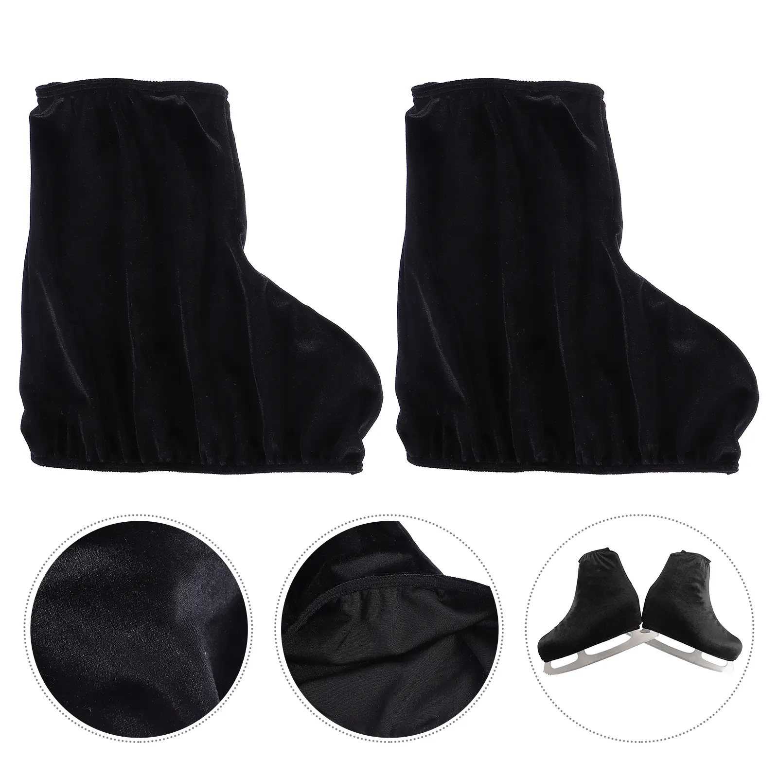 Protectors Skate Covers White Boots Figure Skating Ice Skates Black Roller Miss