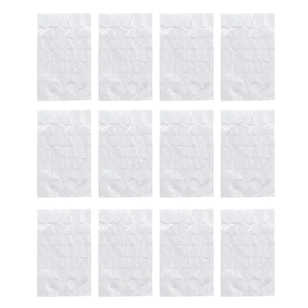 120pcs Ice Cube Bags Disposable Molds Tray Lids SelfSeal Freezing Party Kitchen Bar Tools Cold Drinks