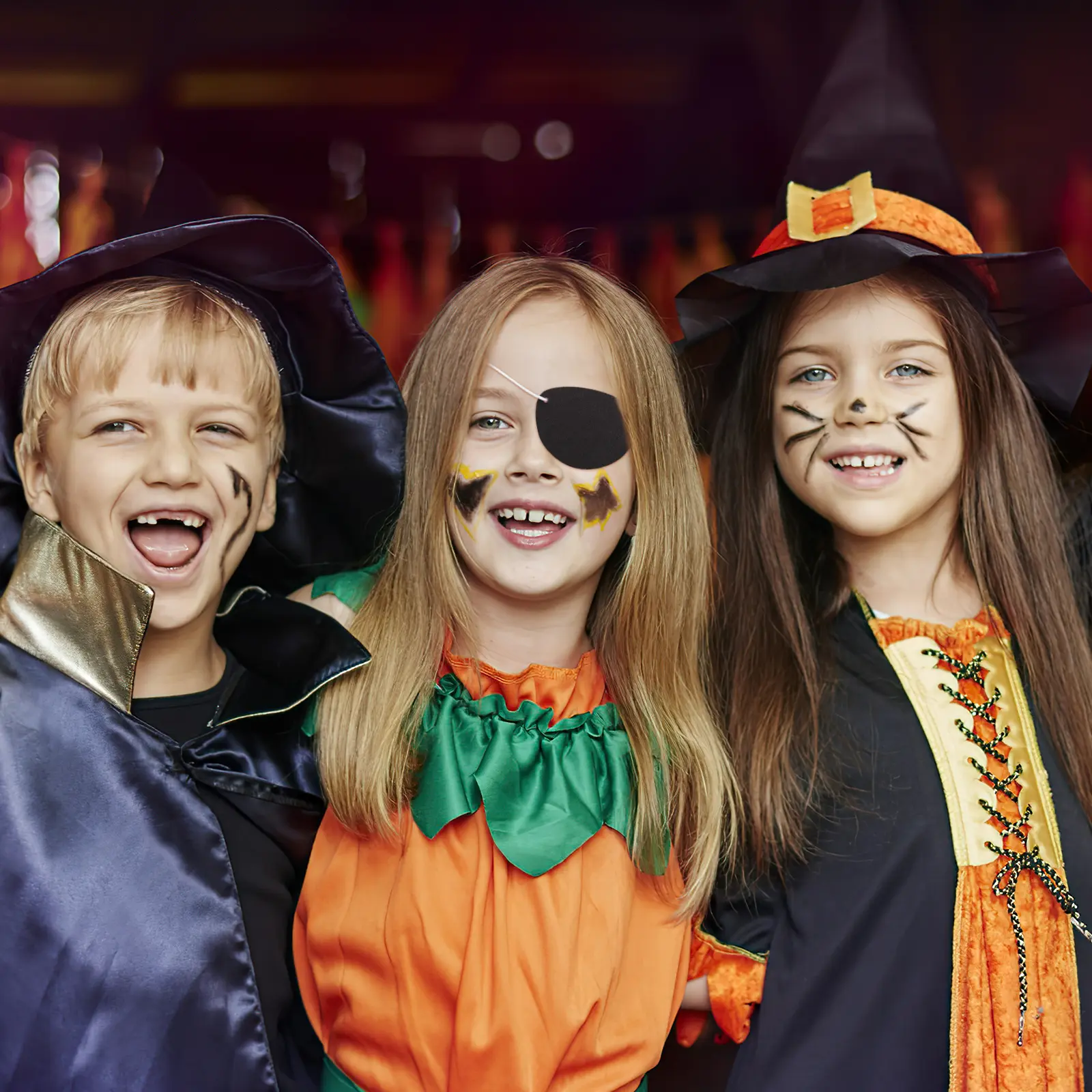 10 Pcs Halloween Cosplay Eye Patches Pirate Sticker Costumes for Adults Masquerade Accessories Mask Child