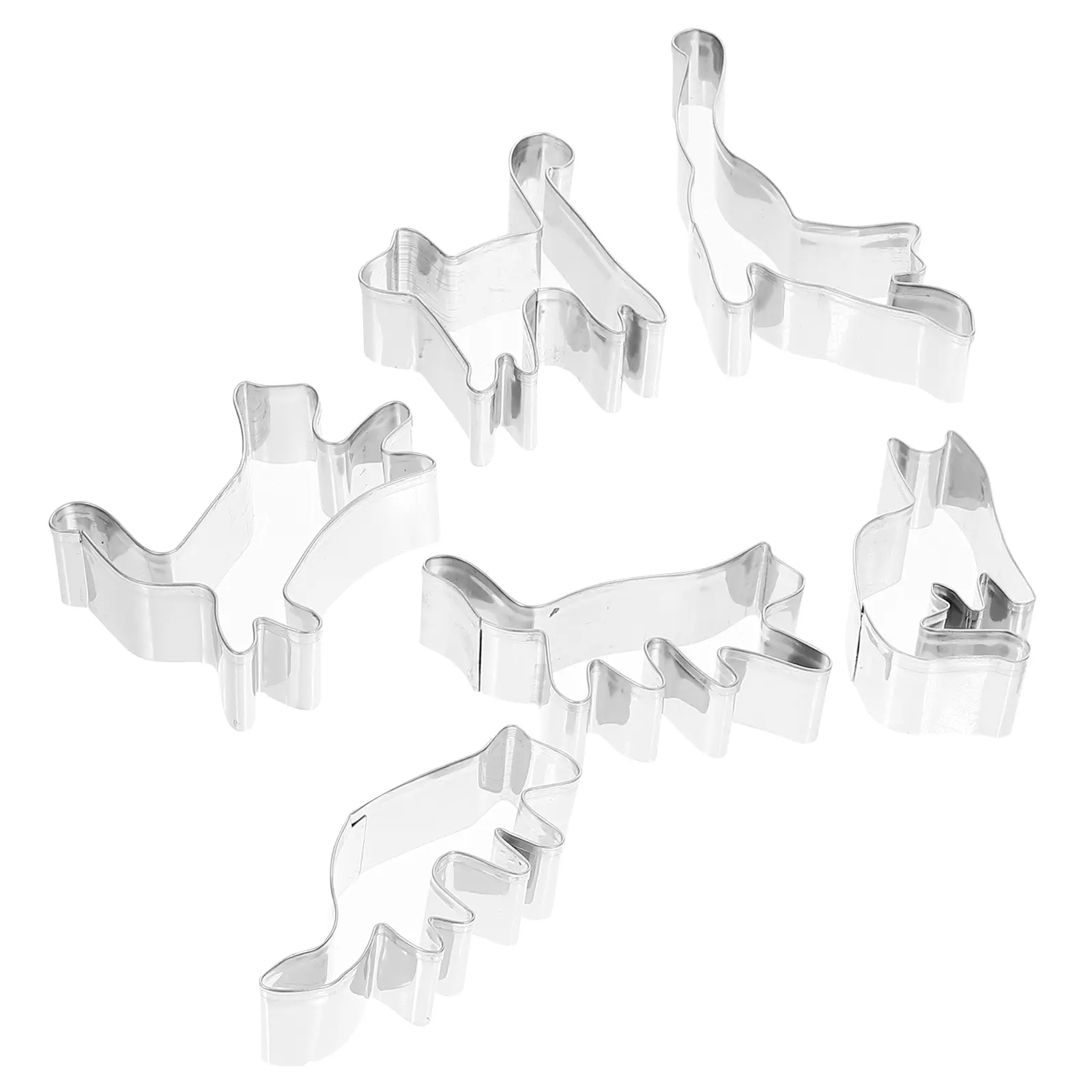 6pcs Sugar Biscuits Mold Baking Cutters Tool Pancakes Cookie Cutters For Baking Metal Cookie Cheese Clay Mold