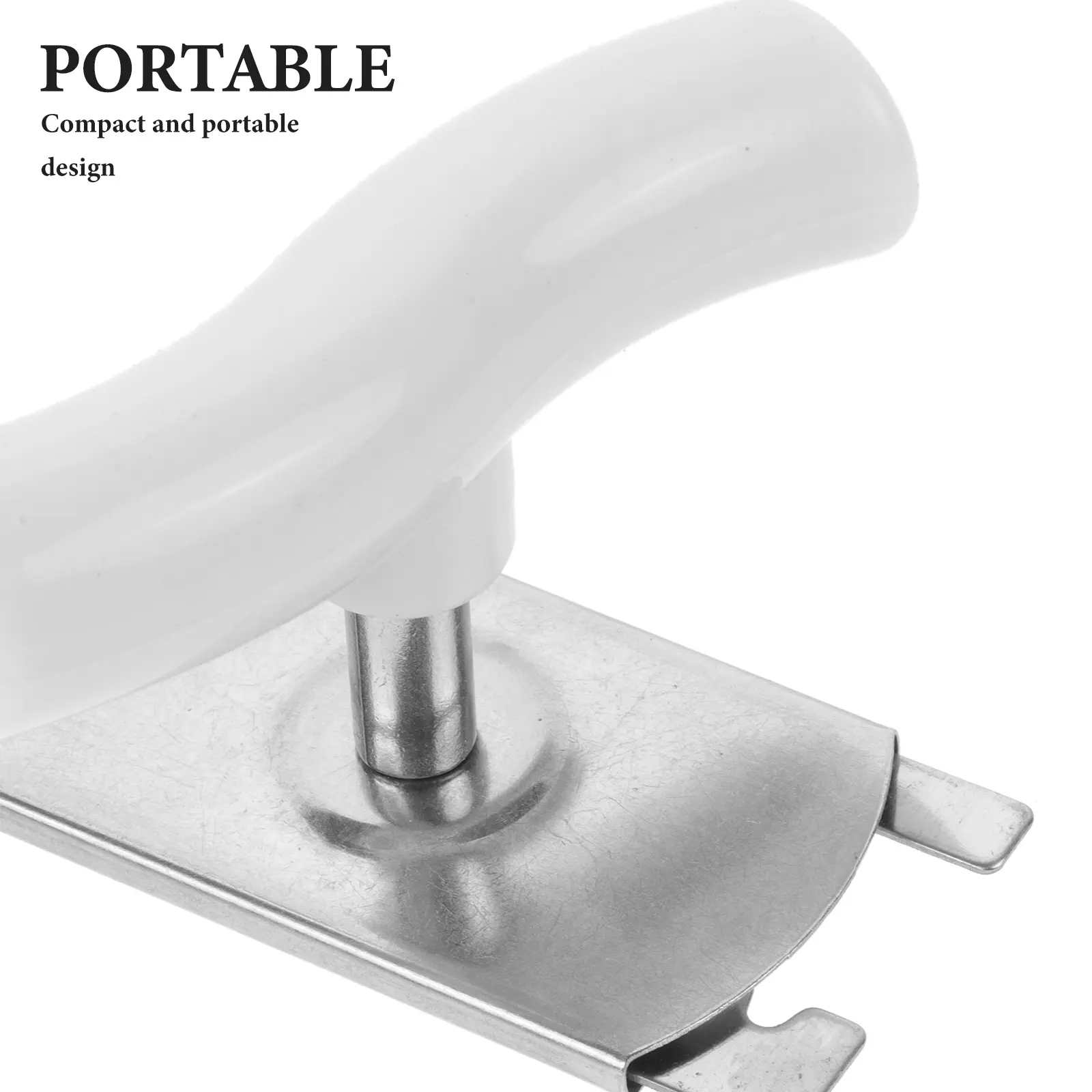 Stainless Steel Can Opener Bottle Lid Opener Compact Wear Resistant Portable Easy Reliable Creative Design Fits Pocket