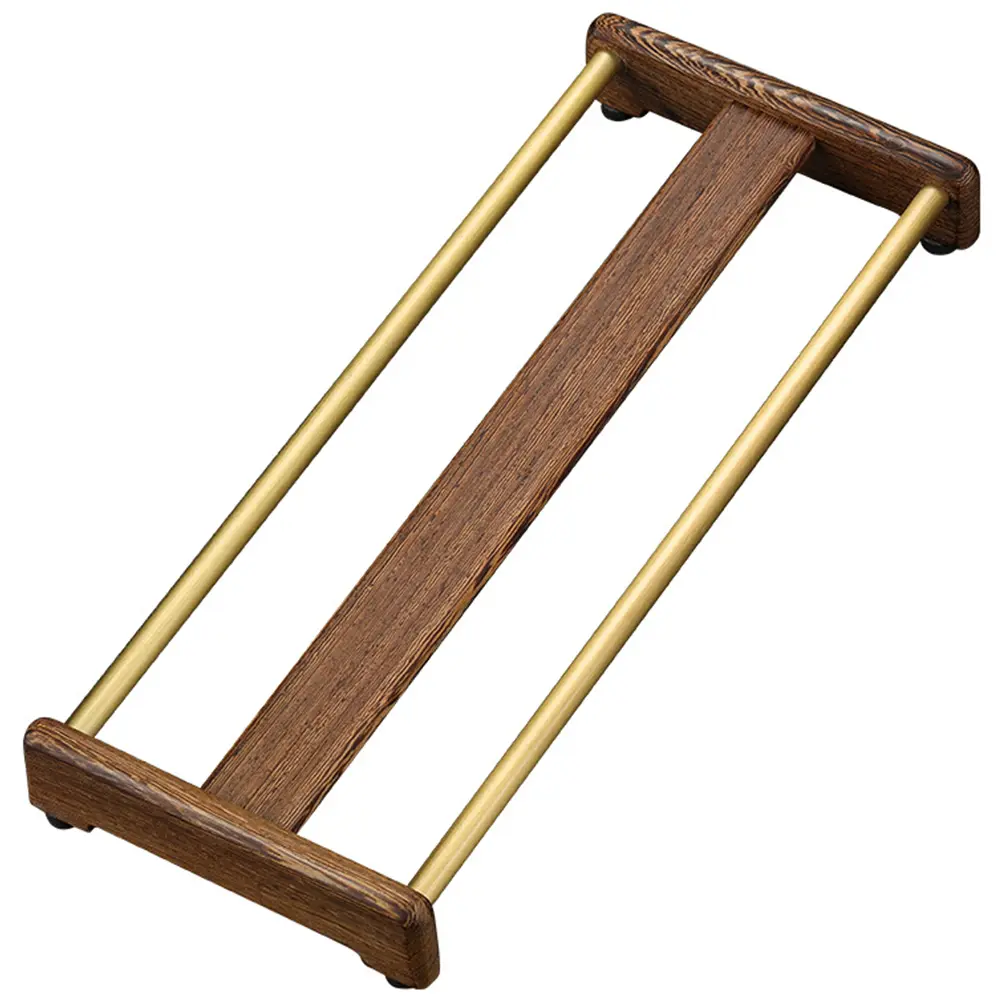 Wooden Teacup Holder High Quality Desktop ganizer Shelf Cup Drying Rack Ceremony Accessories Storage Rack Wooden Material