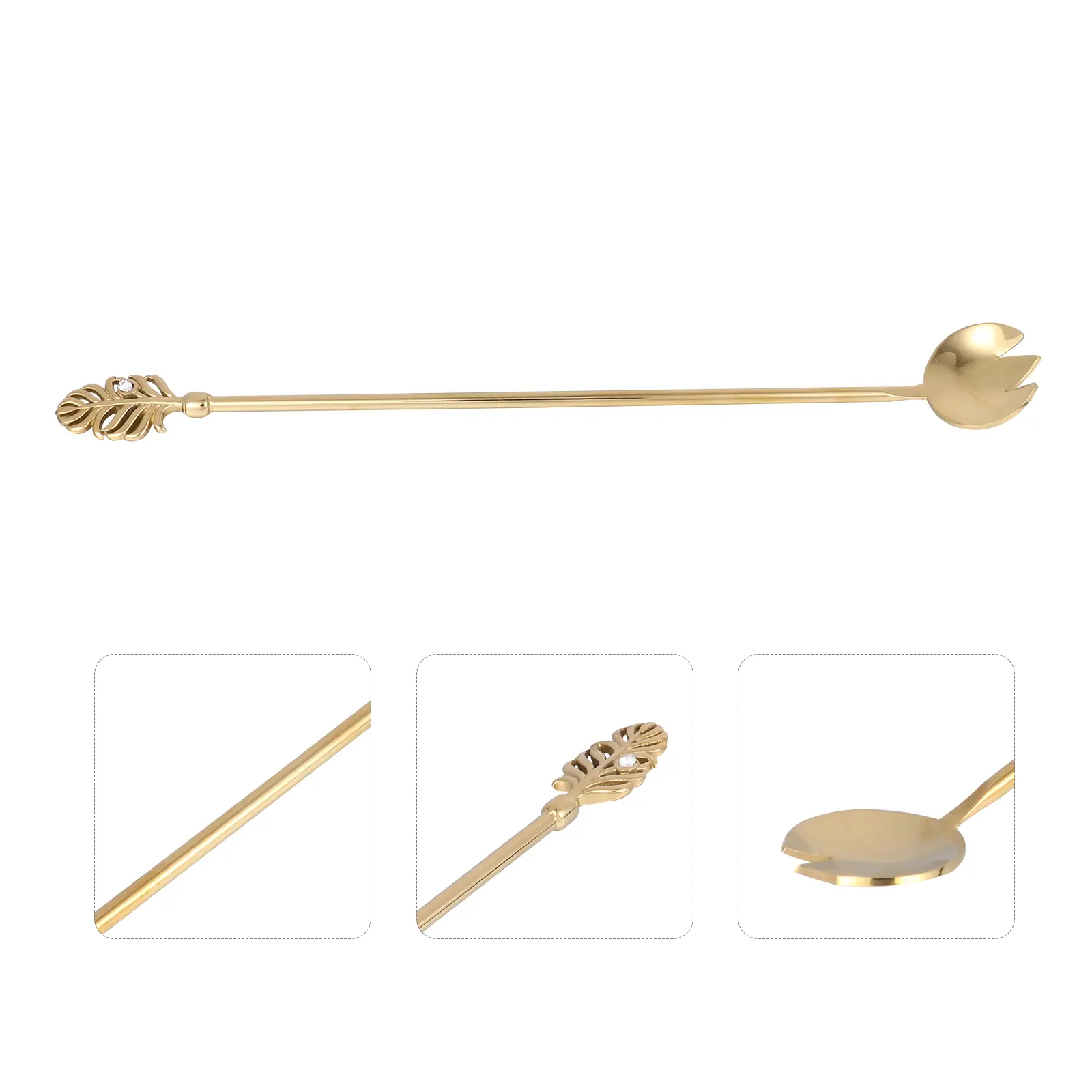 304 Stainless Steel Salad Fork Kitchen Supplies Premium Material Simple Design Mirror Finish Elegant Stylish Tableware