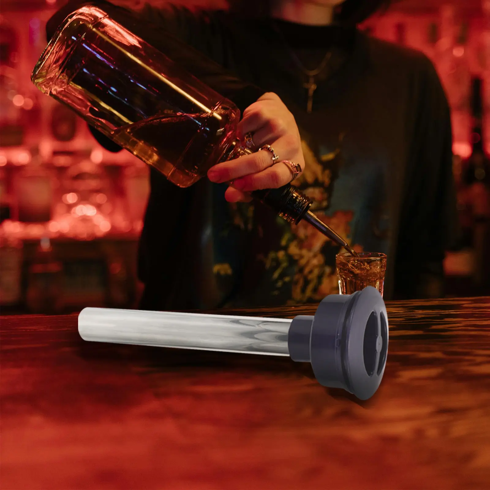 Stainless Steel Column Tube for Beer Tower Cooling Icicles Stick Reusable Ice Cubes Beverage Cooler Drink Chiller Ice Sticks