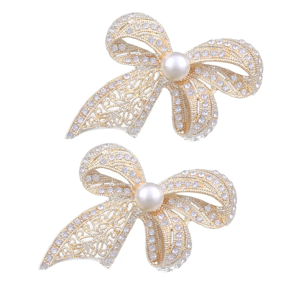 2 Pcs Napkin Holder Serviette Napkins Rings Alloy with -knot Buckle Tie