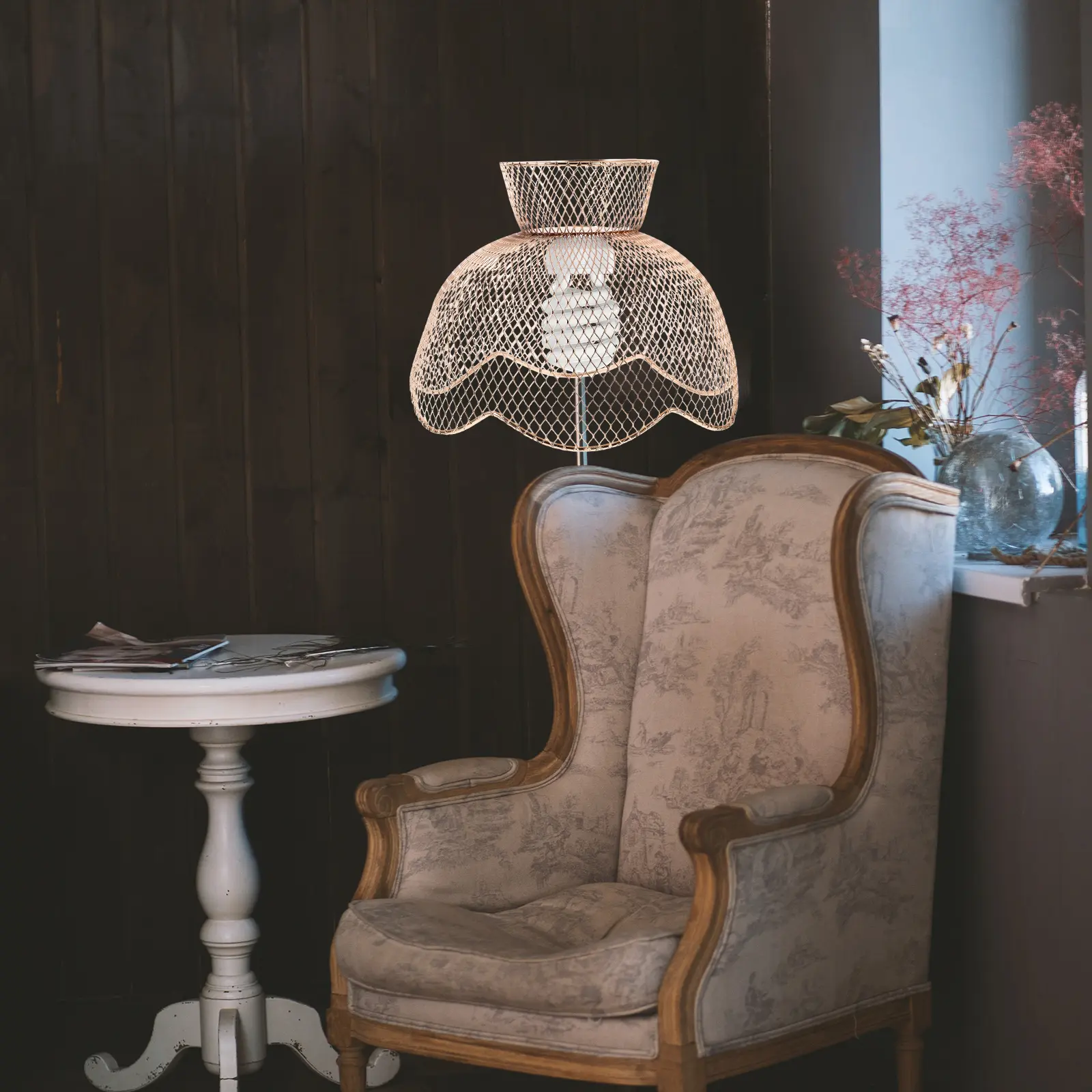 DIY Lampshade Frame Metal Table Light Accessories Easy Install Bracket Frames for Ch eliers Lampshade Making Supplies