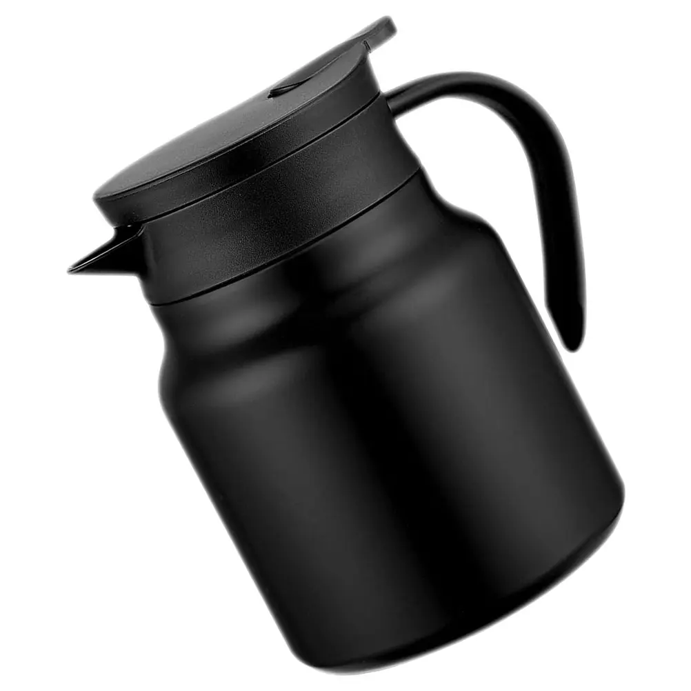 Stainless Steel Large Capacity Cup Coffee Household Bottle Black Office Insulated Water Kettle H held Bottles Hot Cold