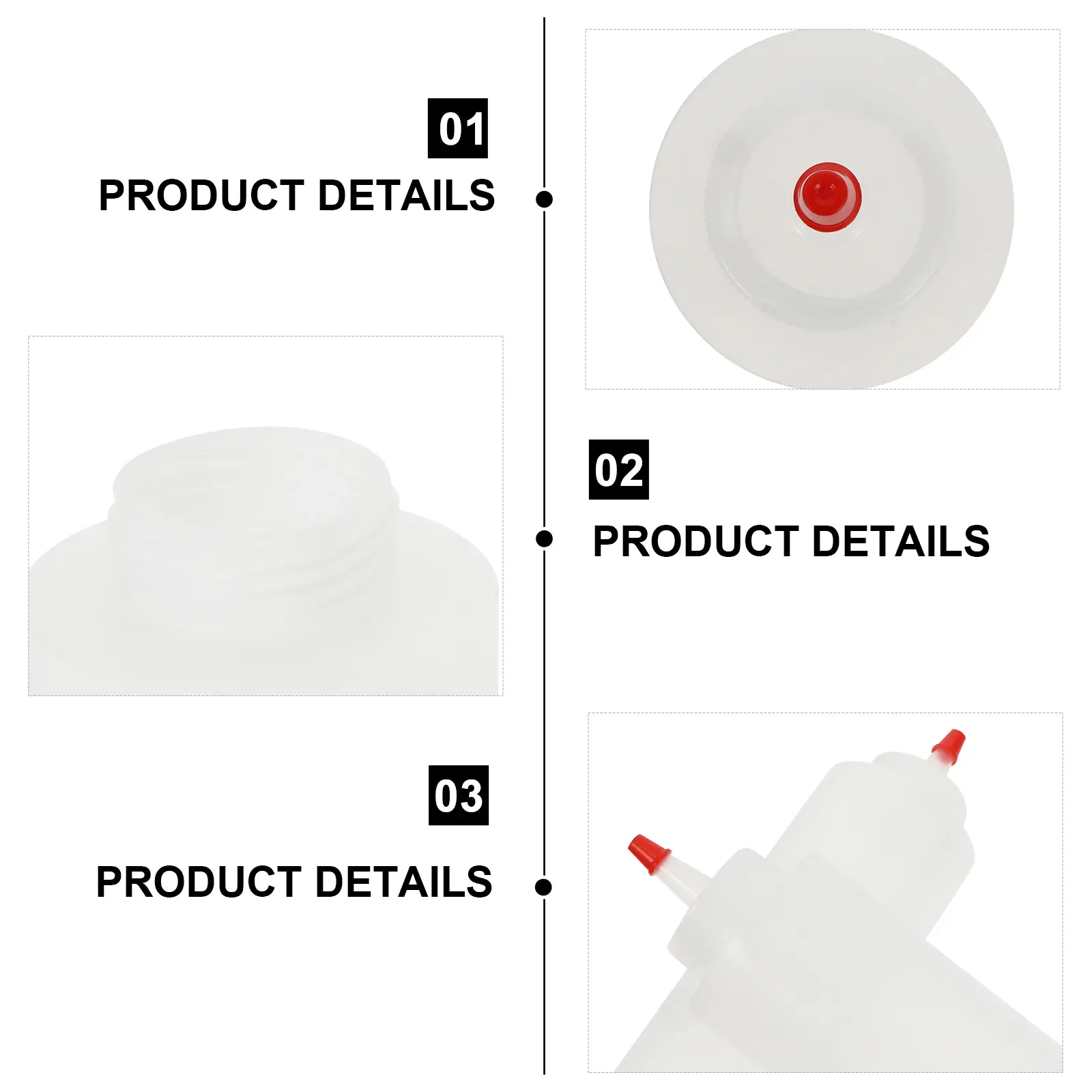 6pcs Squeeze Sauce Bottles Plastic Dressing Containers Condiment Dispenser Tomato Ketchup Mustard BBQ Camping Waterproof