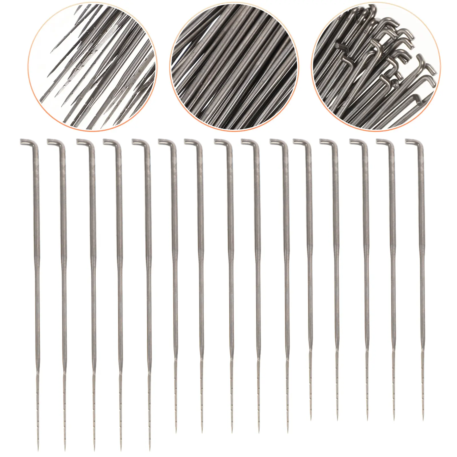 150Pcs Lightweight Punch Needle For Stitching And Sewing Embroidery Crafts Tool