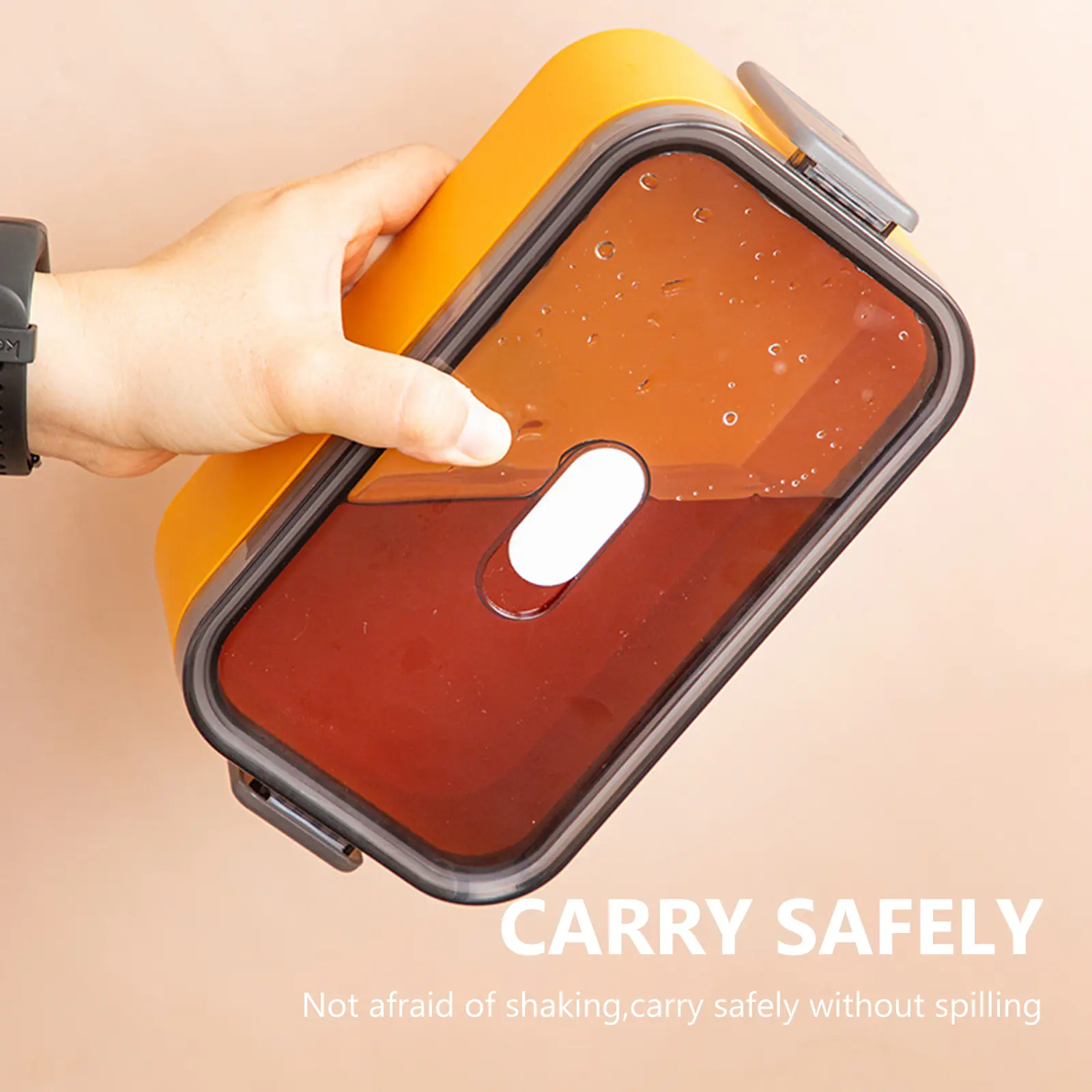Lunchbox Microwave Fruit Container Portable Bento Compartment Food Reusable Student