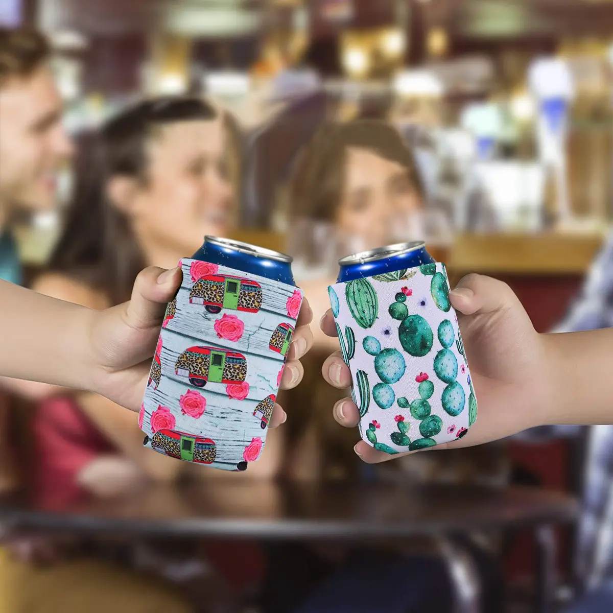 3pcs Covers Keep Can Sleeves Drinks Cold Hot Reusable Drinks Ice Cup Sleeve Sleeve Coffee Sleeves