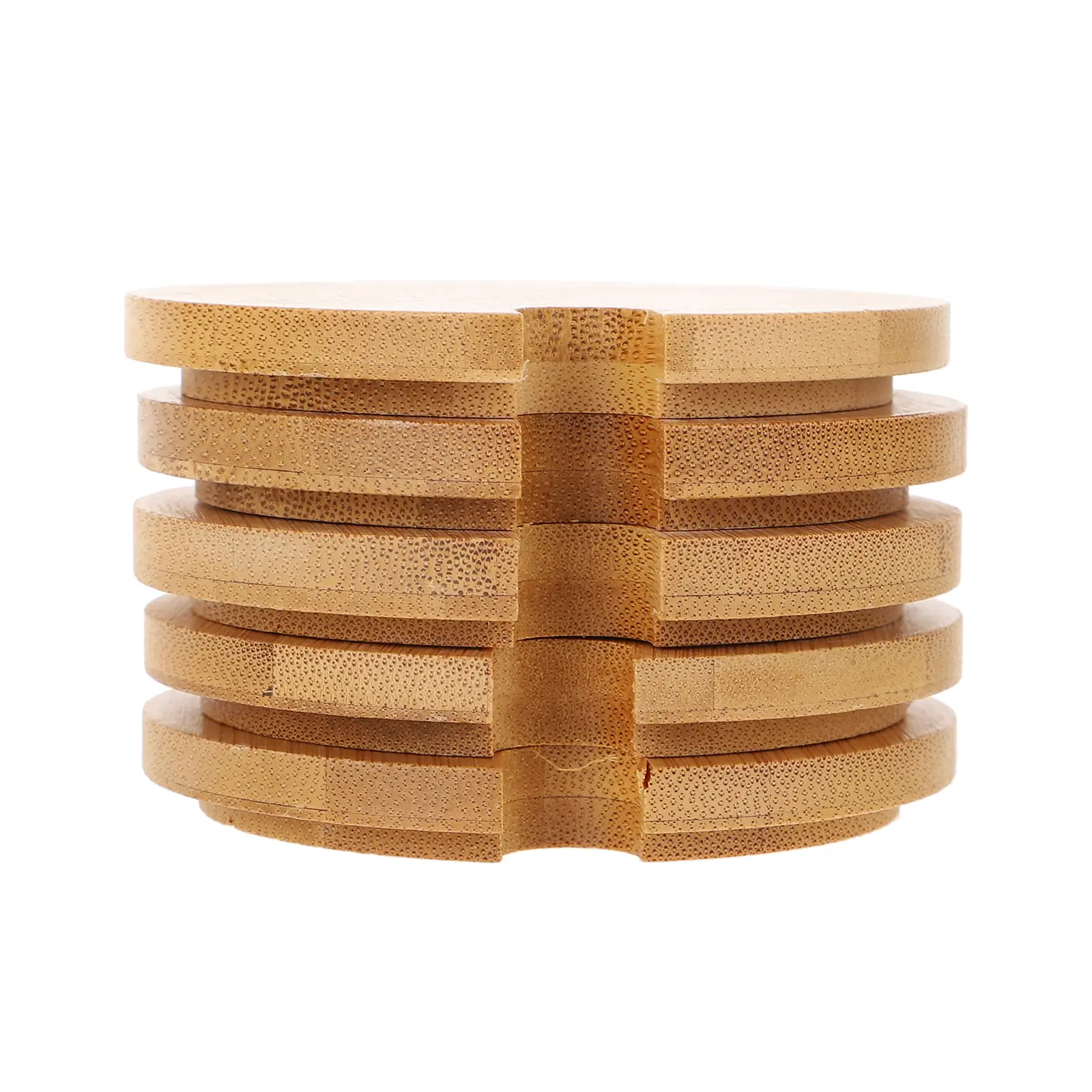 5pcs Bamboo Lid Airtight Jar Bottle Cover for Cap Seasoning Lids Practical Kitchen Bar Accessories Storage Container