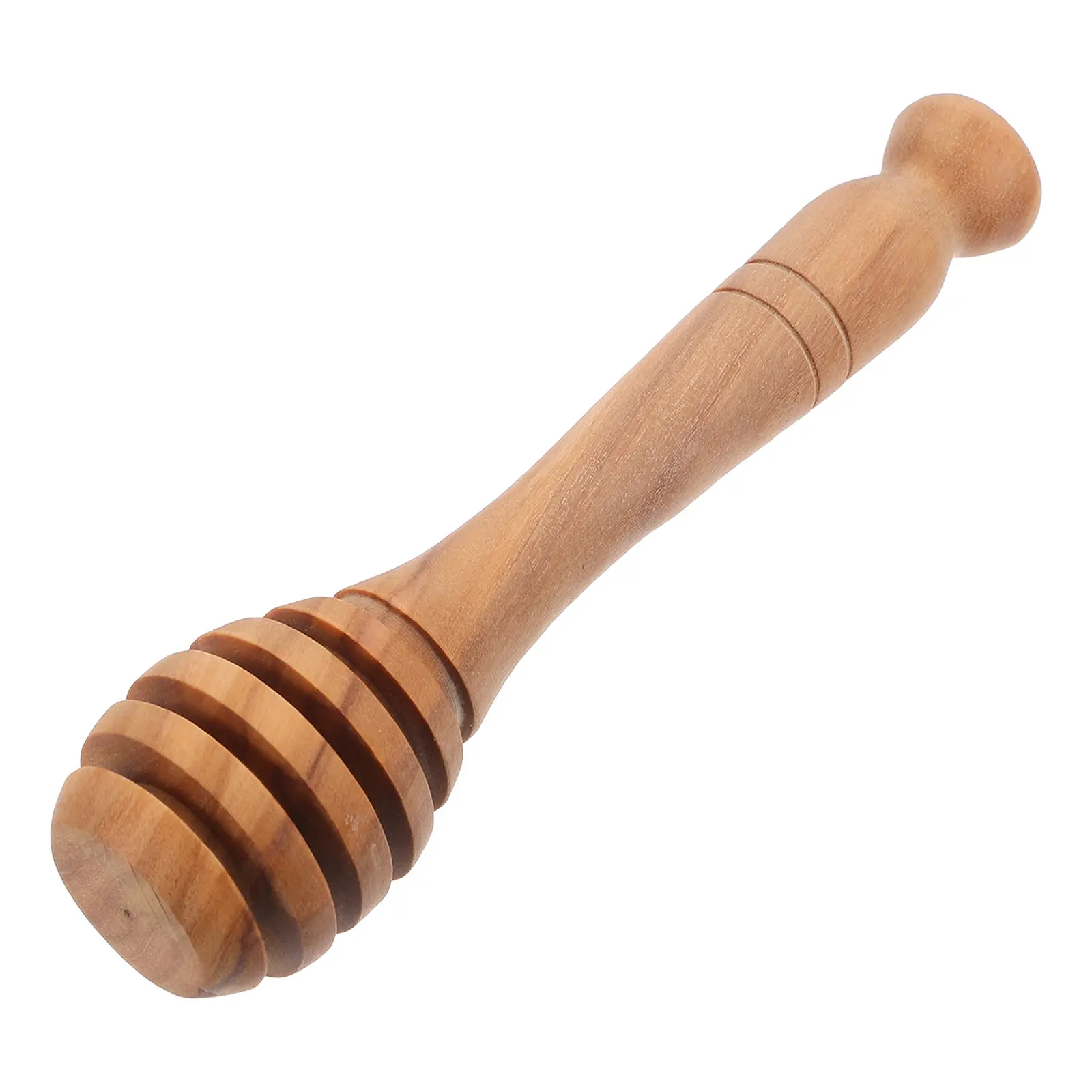 Wooden Natural Olive Wood H crafted Stirring Rod Honey Spoon Dipper for Honey Jams Coffee Multiuse Kitchen Tool