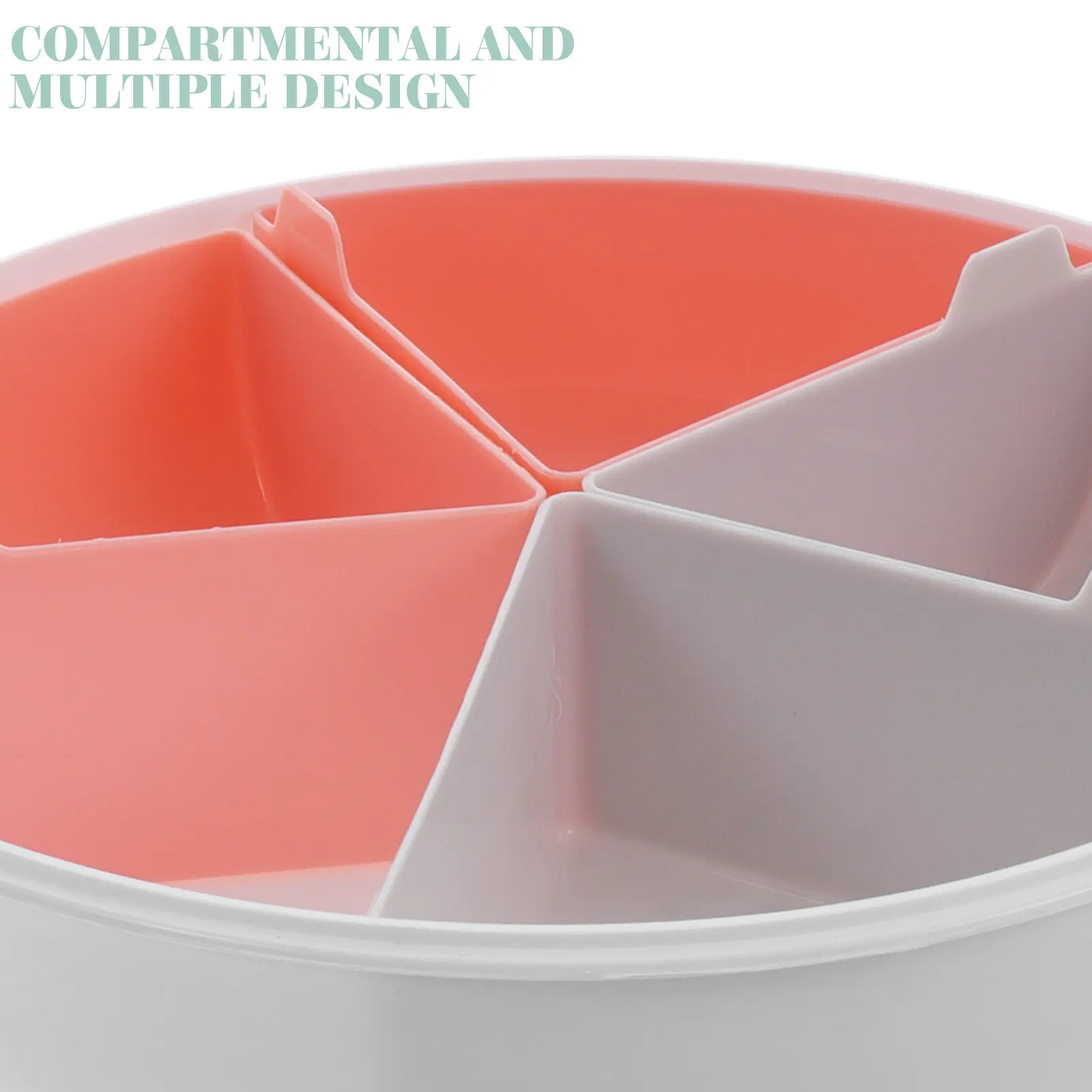Snacks Separate Fruit Tray Organizer Holder Compartments Containers Candy Dried Fruit Box Storage Kitchen Barware Set