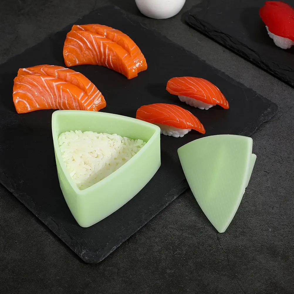 3pcs Seaweed Rice Ball Mold Easy Clean Nonstick Portable Japanese Gadgets Sushi Maker Kit For Home Beginners PP Material