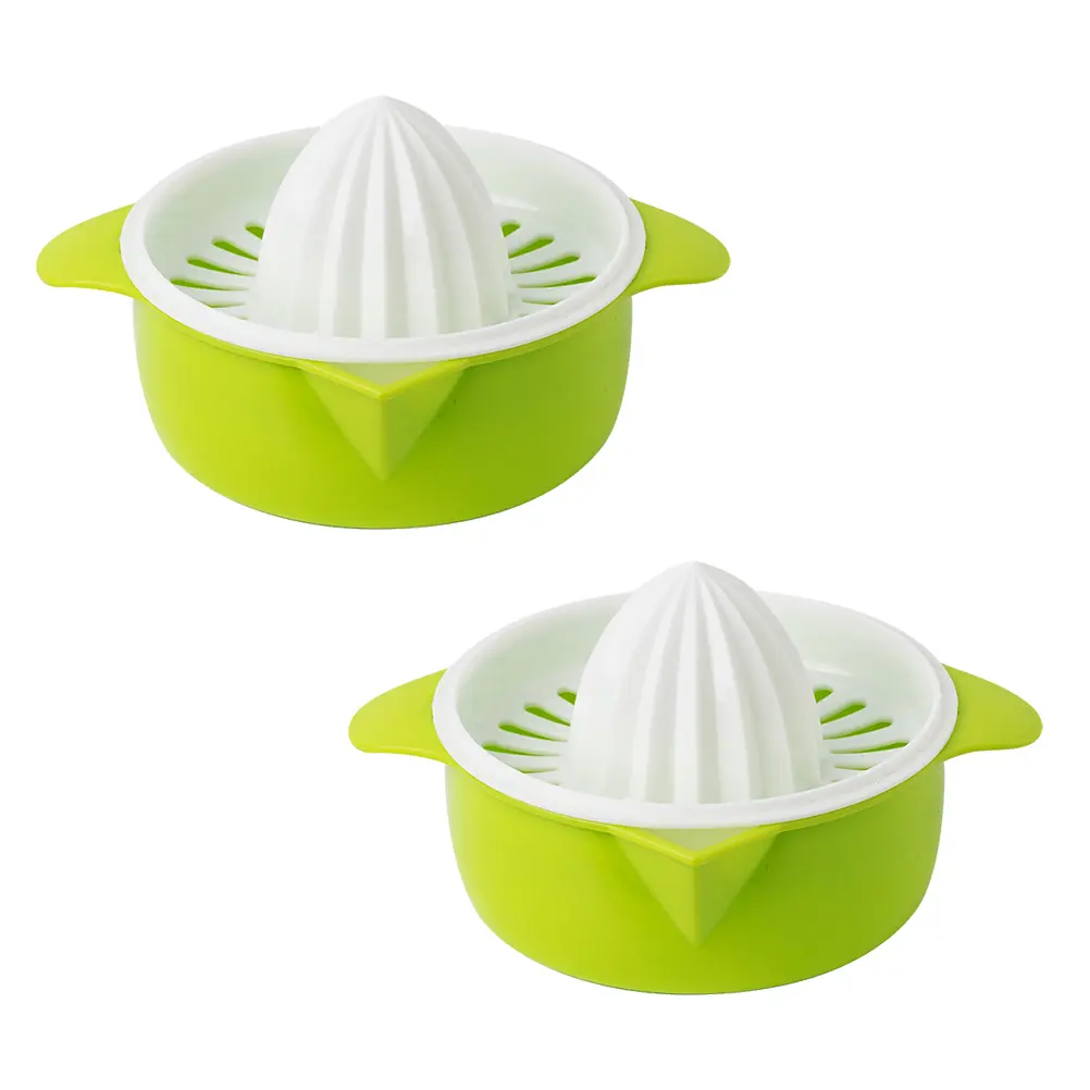 2pcs Manual Juicer Handheld Lemon Squeezer Portable Citrus Press Labor-Saving Fruit Extractor Compact Juice Tool Efficient