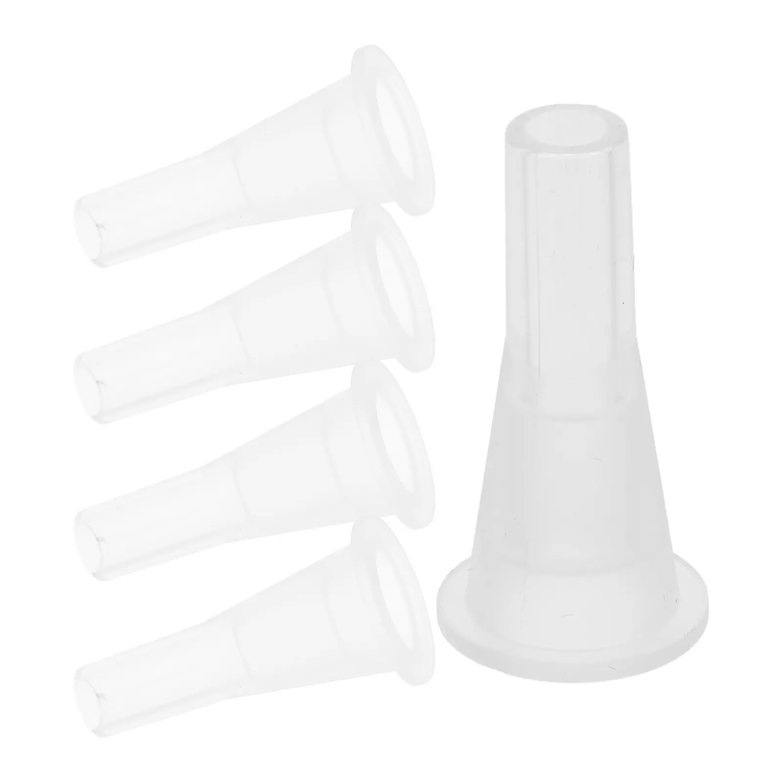 Straws Nozzle Rubber Caps Metal Replacement Drinking Cover Reusable Transparent Child