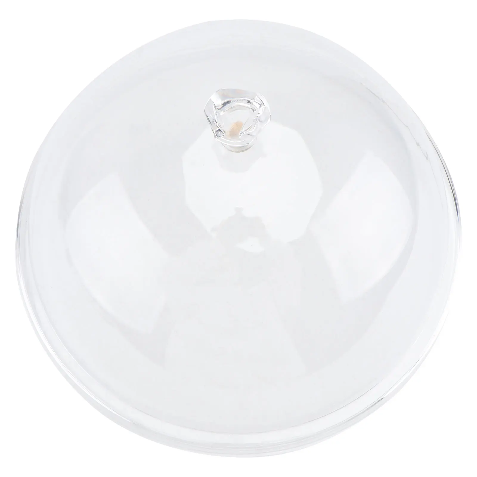 Food Cover Round Lid Tent Dessert Covers Tray Acrylic Microwave Oven Transparent Dust-proof Food Lid Safe Kitchen Bar