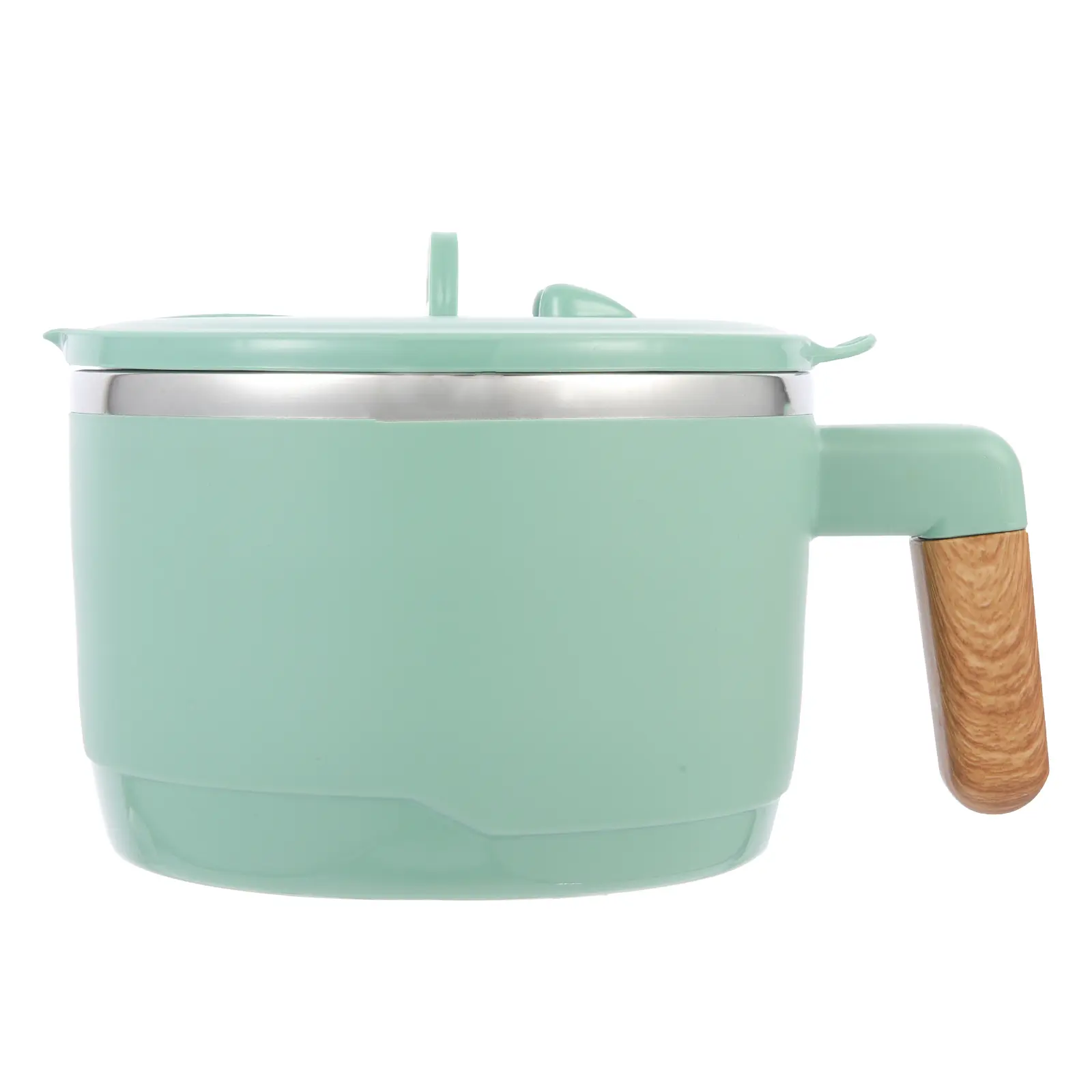 Stainless Steel Insulated Noodle Bowl Leak Proof Handle Anti Scald Portable Soup Rice Container Reusable for Lunch