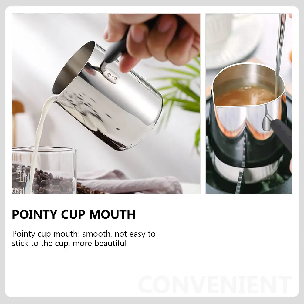 2Pcs Stainless Steel Supplementary Food Pot Small Milk Warmer Chocolate Melting Butter Warming Baby Portable Lightweight