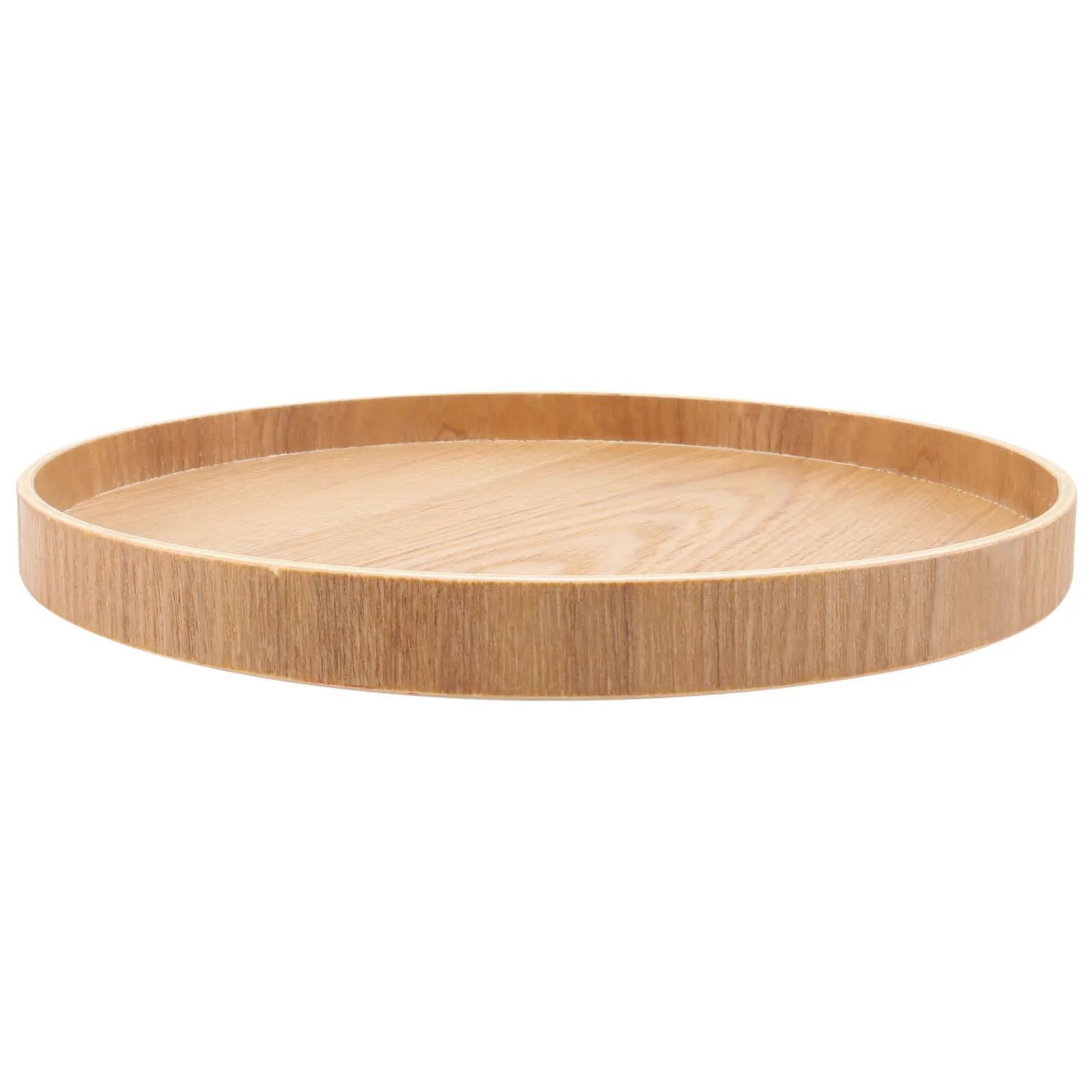 Wooden Tea Tray Log Color Kitchen Barware Practical Restaurant Hotel Party Family Dinner Sushi Storage Housewarming Gift