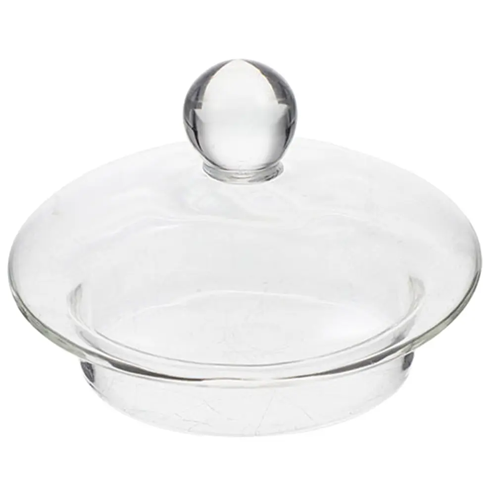 1pc Clear Glass Teapot Lid Replacement Decorative Kettle Cover Leak Proof Tea Pot Accessory For Party Camping Kitchen