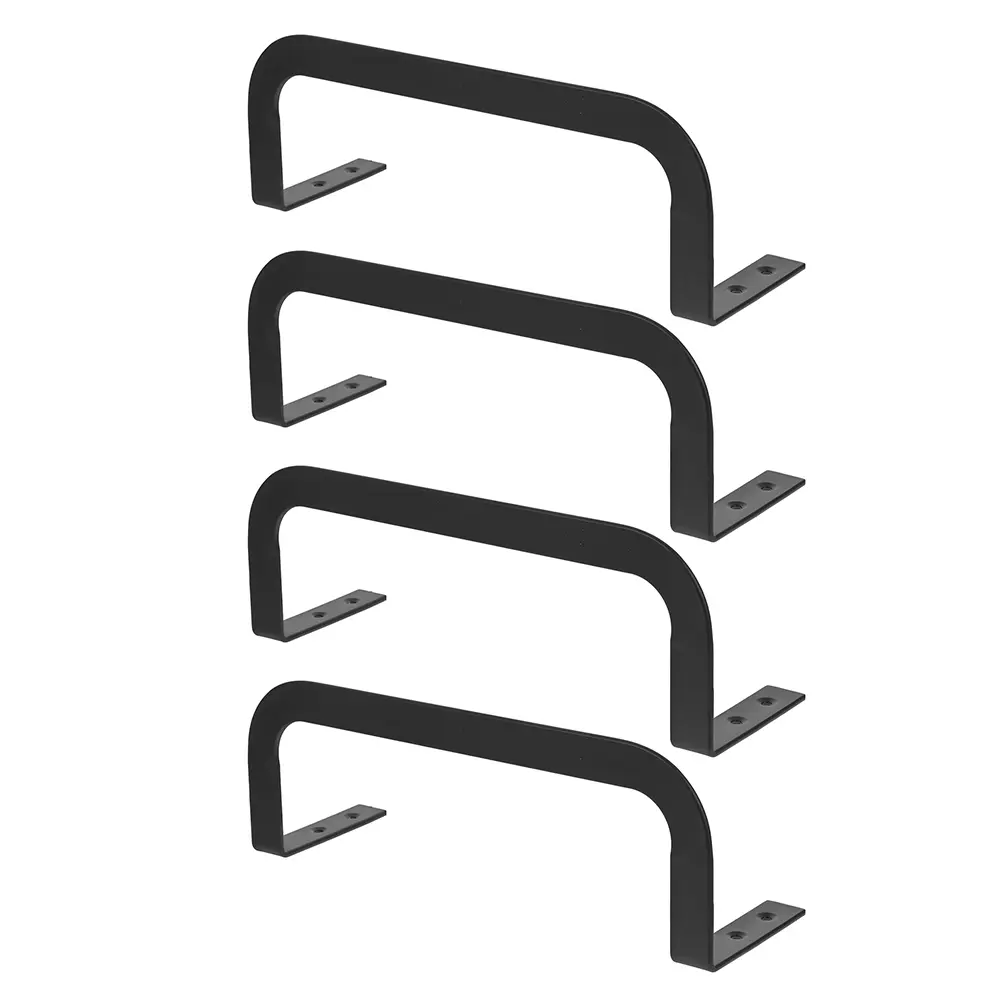 4pcs Strong Metal Anti Skid Mattress Baffle Retainer Bar Non Slip Stopper Bed Frame Fixator Grippers Sturdy Iron Holder For