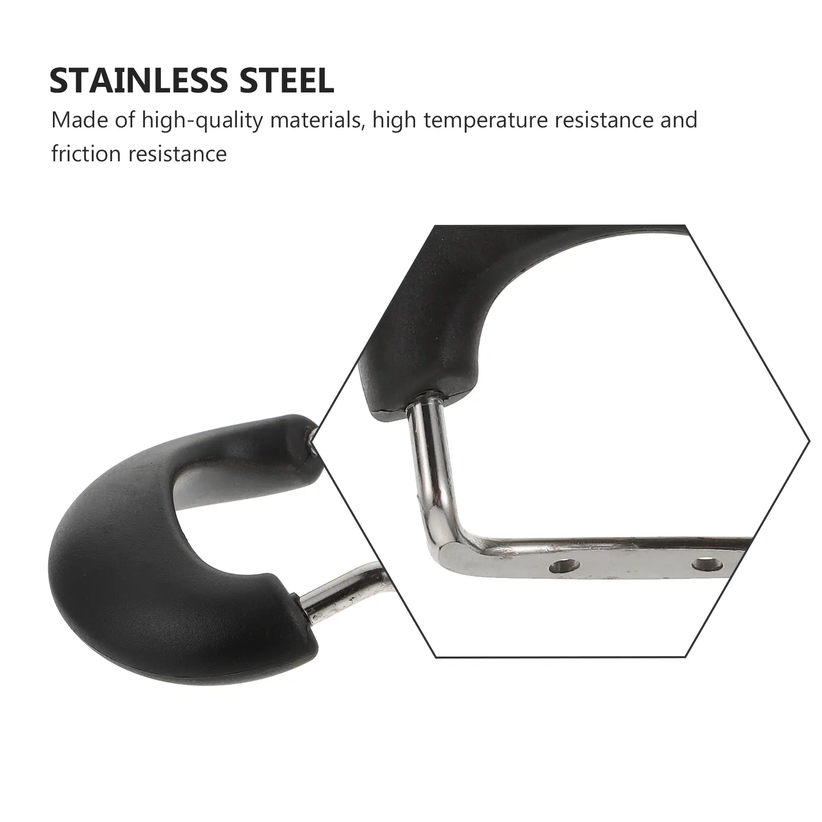4pcs Pot Ears H High Quality Stainless Steel Easy Install Replacement Accessories Home Use Suitable Lids Woks