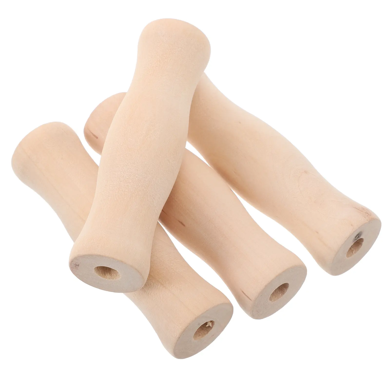 Wooden Handle Kitchen BBQ Utensils for Camping Cooking Tools Anti- Heat Resistant Kitchen Accessories