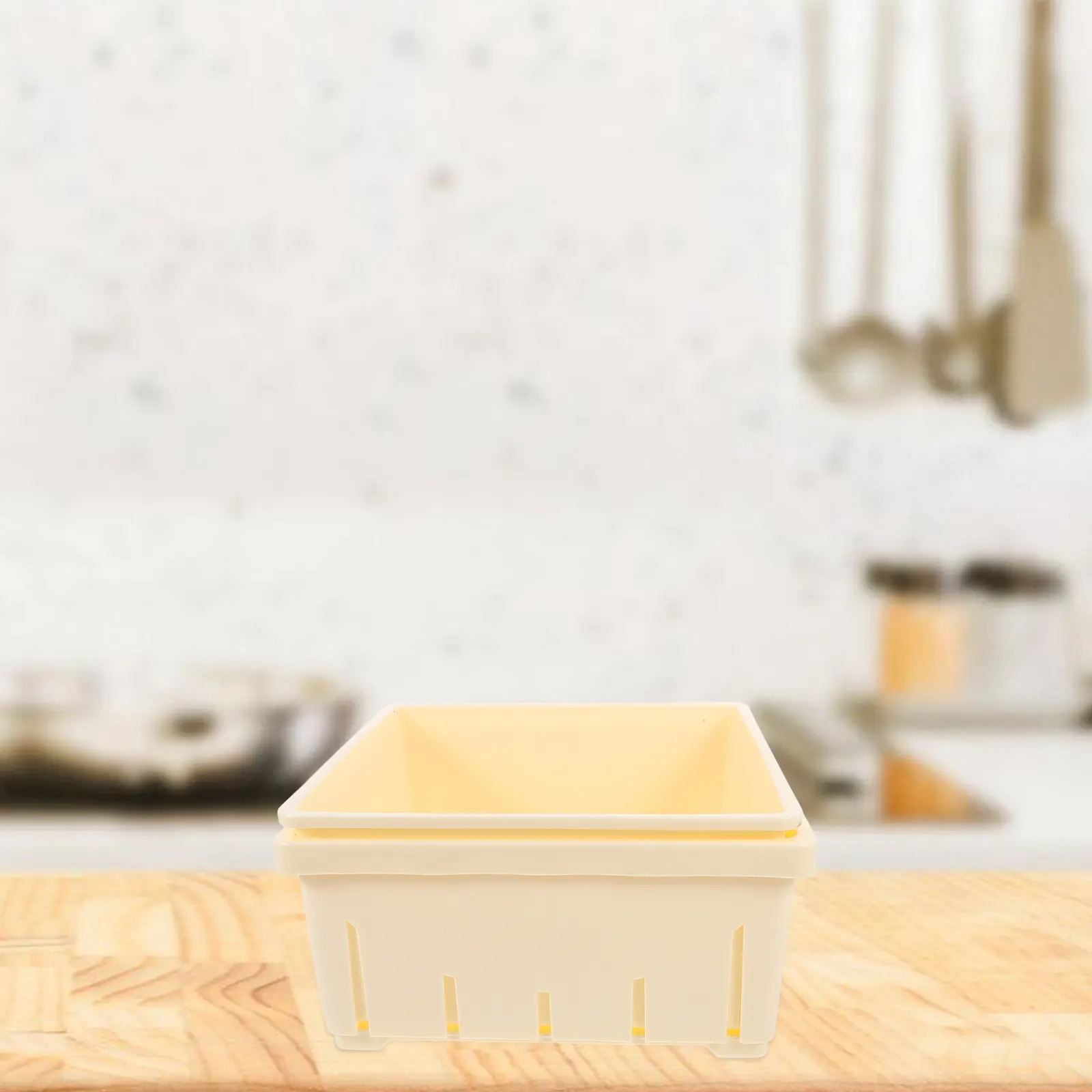 Tofu Mold Maker Box Press Homemade Kit Plastic Mould Easy Use Reusable Kitchen Supply Baking Pan Versatile Creative DIY