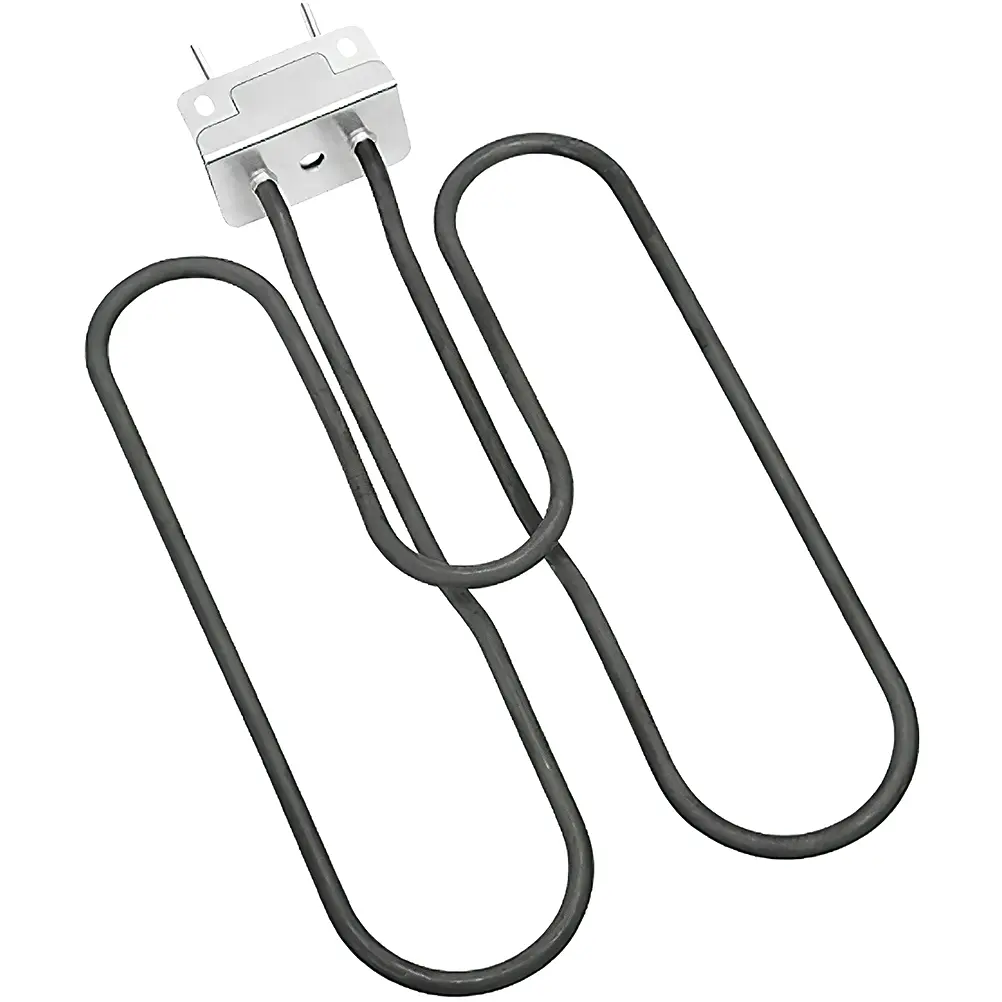 Heating Element Electric Wire Replacement for BBQ Grill Barbecue Outdoor Black High Power Fast Heating Durable BBQ Accessory
