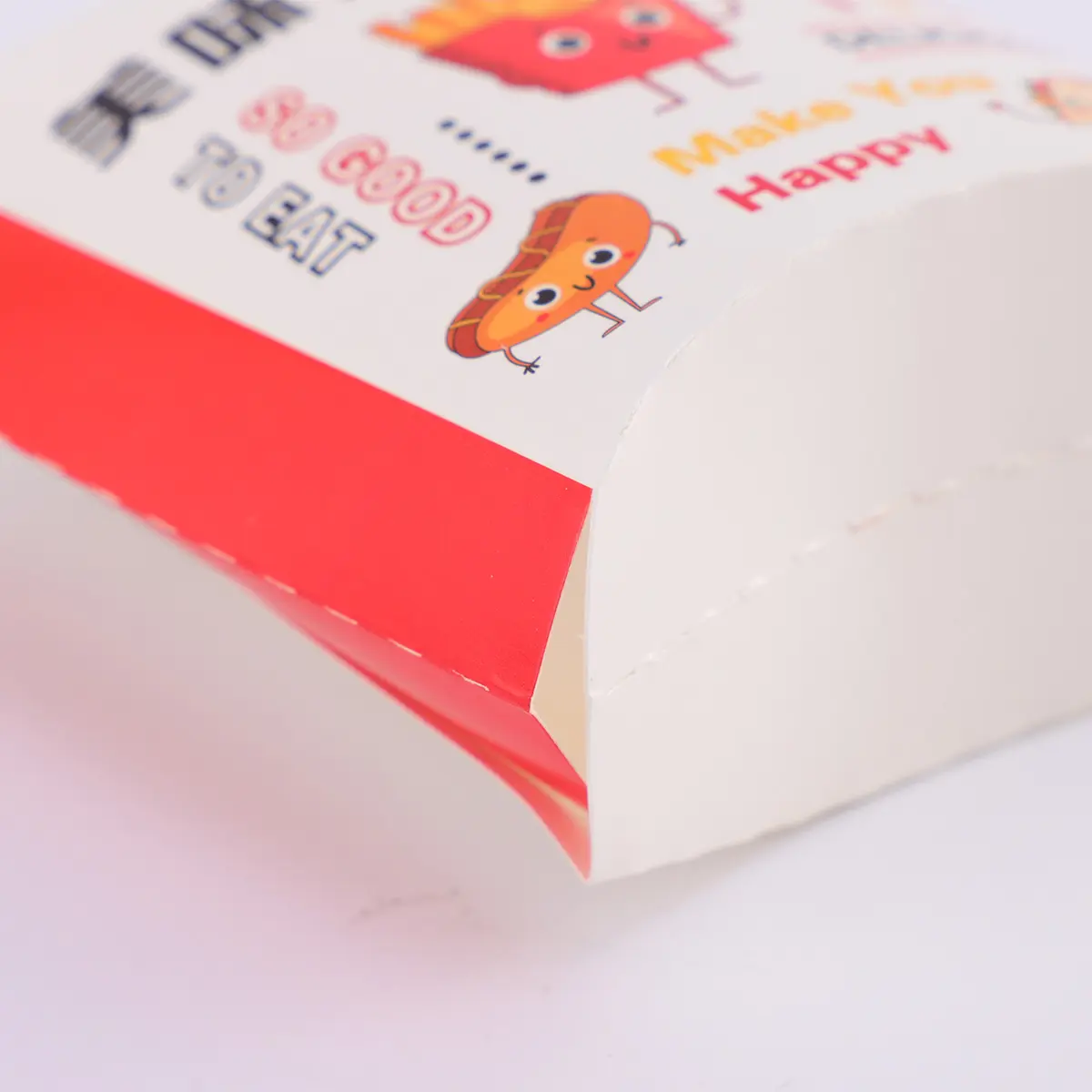 100 Pcs Chips Boxes Paper Food Box Disposable Packaging Supplies Snack Container Practical Storage Kitchen Bar Use