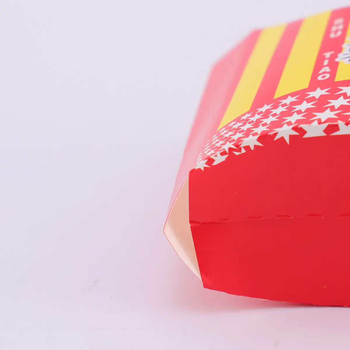 100 Pcs Disposable Food Boxes Chips Snack Packaging Supplies Paper Fry Box For Parties Picnics Movie Night Home Shop Use