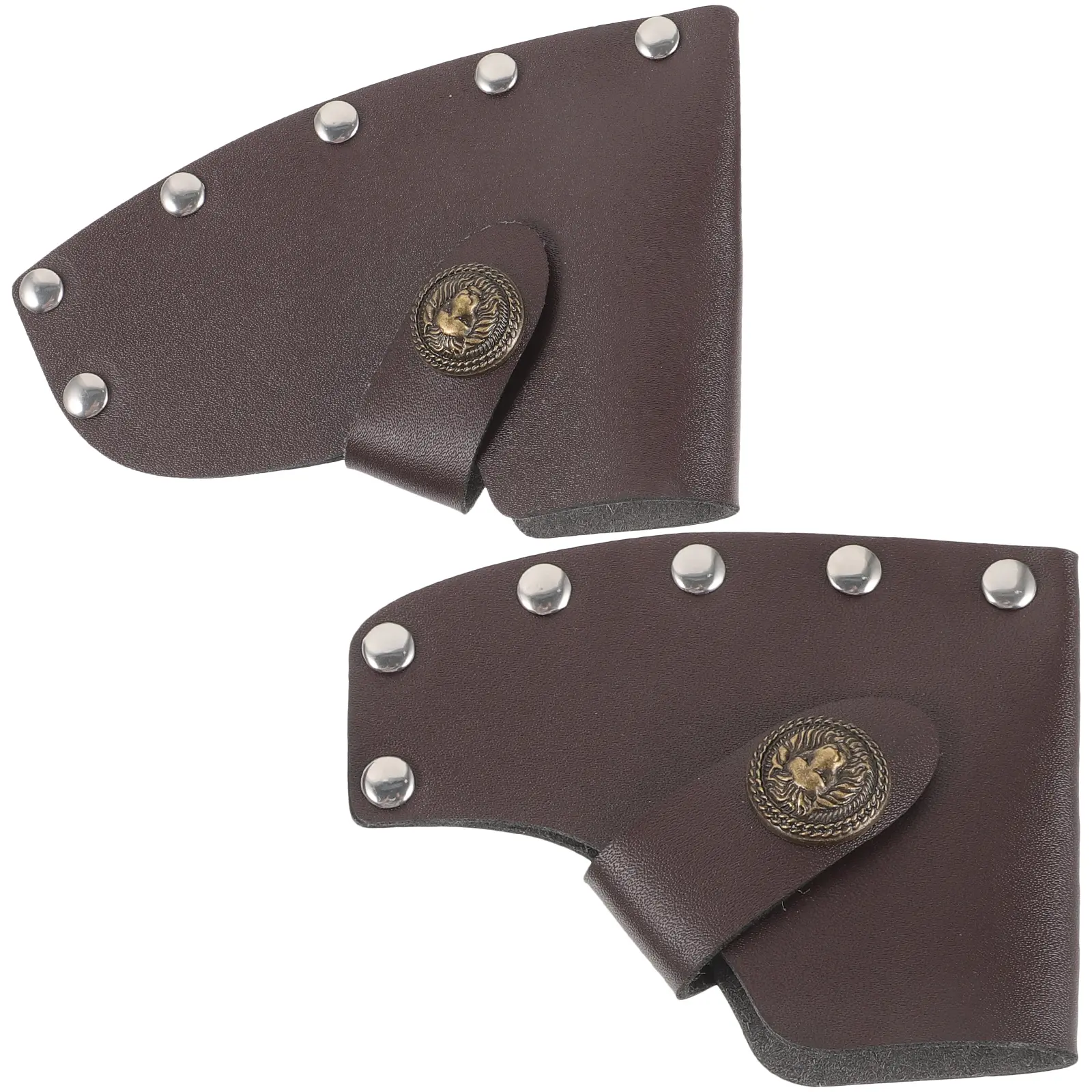 2pcs Hatchet Sheath Axe Protector Portable Hatchet Cover Protective Cover Camping Hiking Outdoor Gear Hand Tool