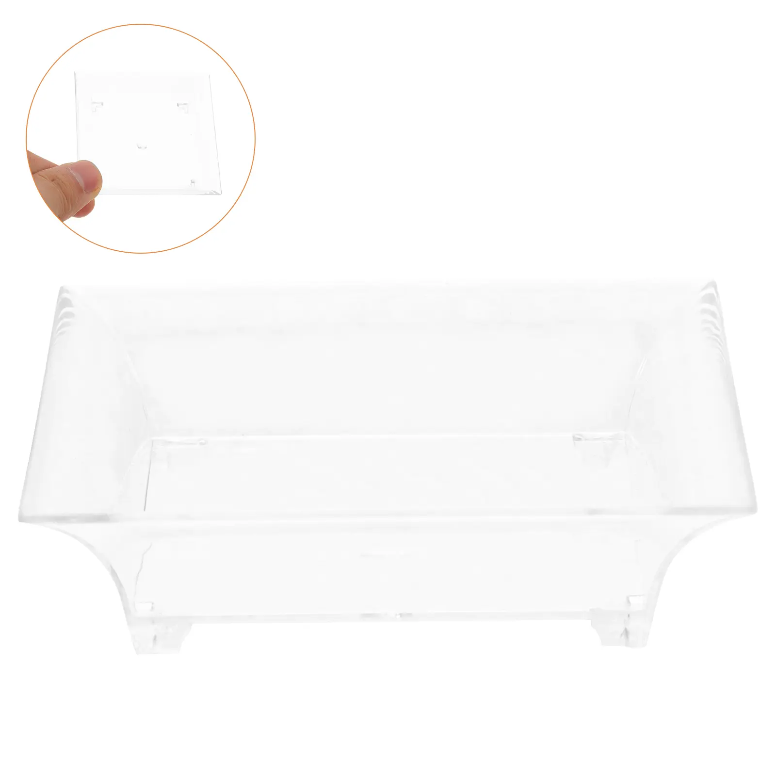 25pcs Dessert Bowls Disposable Party Dishes Plastic Appetizer Containers Cake Bowls Smoothie Holders Ice Cream Plates