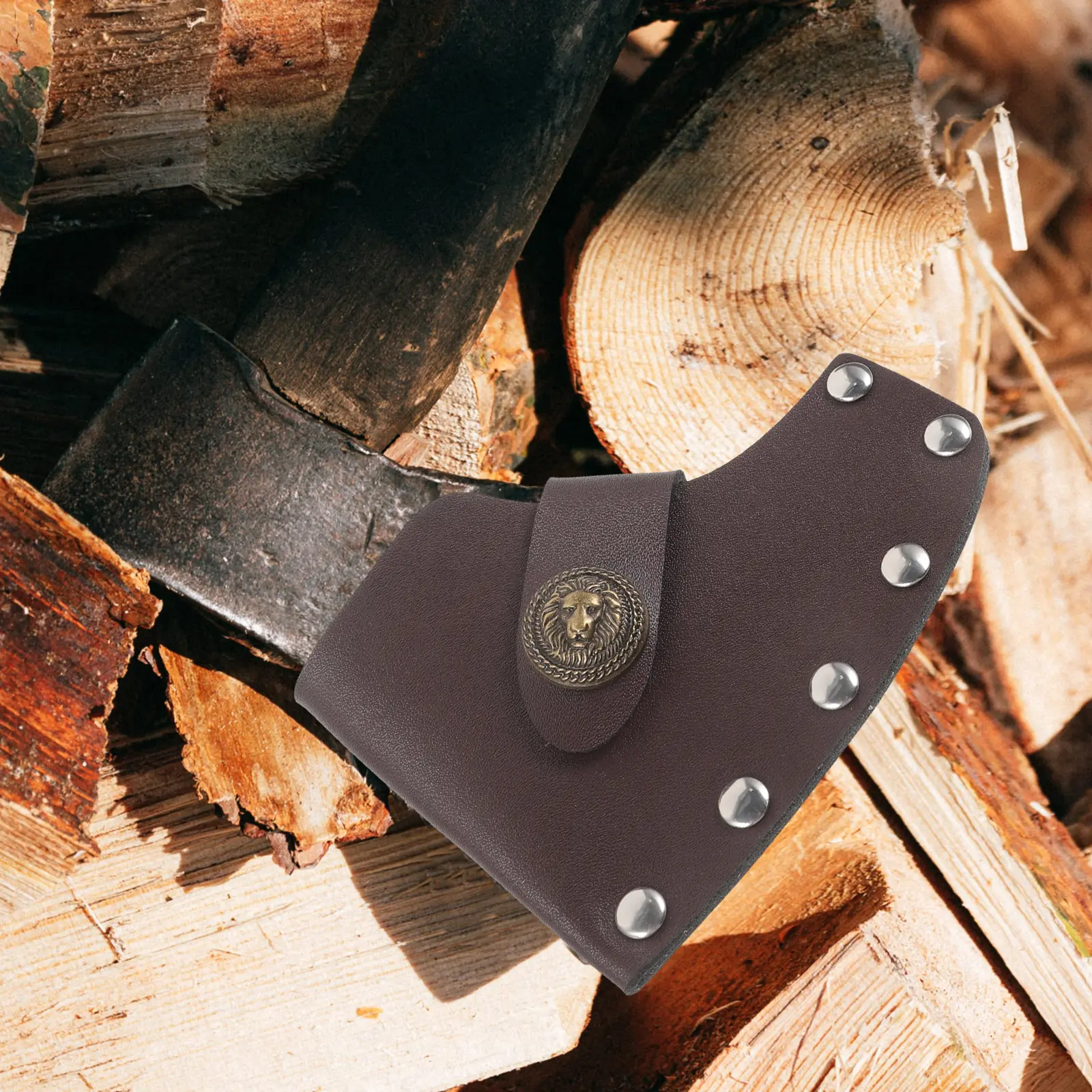 2pcs Hatchet Sheath Axe Protector Portable Hatchet Cover Protective Cover Camping Hiking Outdoor Gear Hand Tool