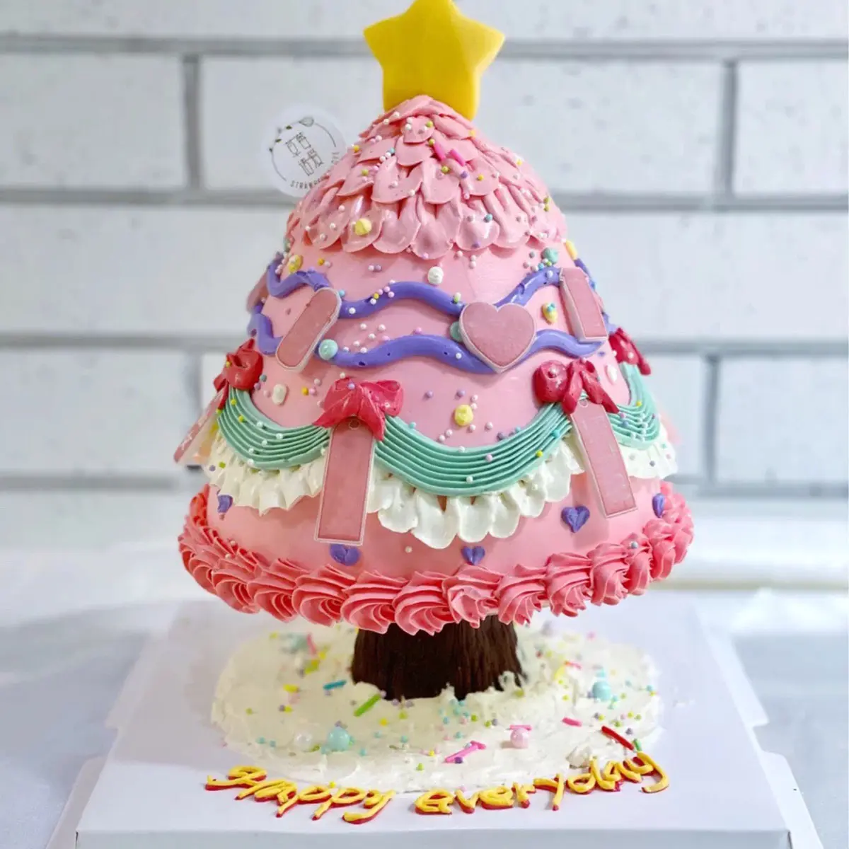 1pcs Chic Stand Wishing Tree Decoration Creative Accessories Shape Base Stands Piling Brackets Household Baking Tools