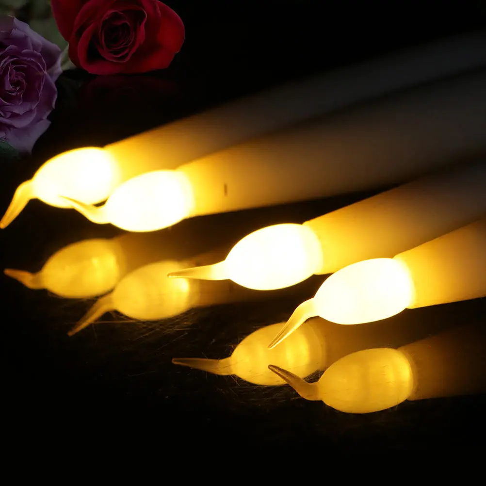 Warm White LED C Xmas Decor Long Pole Light Gifts Party Supplies Christmas naments Luminous Home Decoration
