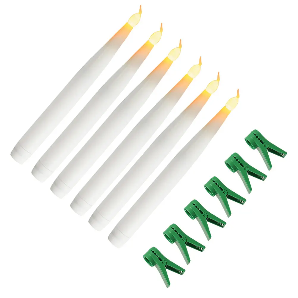 Warm White LED C Xmas Decor Long Pole Light Gifts Party Supplies Christmas naments Luminous Home Decoration