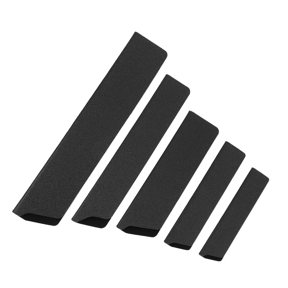 5pcs Knife Sheath Set 13 5x2 15 6x4 3cm 16 5x3 3cm 21x3 5cm 26x4 8cm Flocking Lining Waterproof Cutter Cover Chef Protective