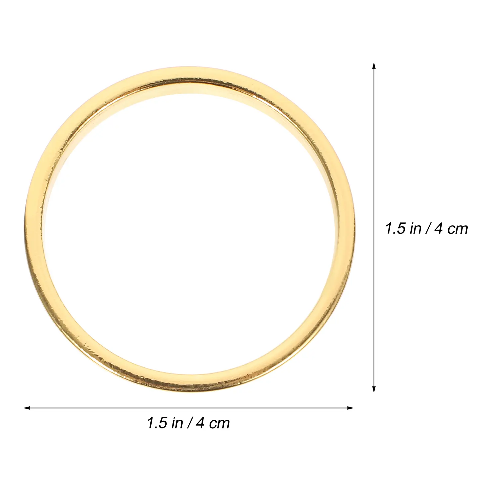 4 Pcs Napkin Ring Buckle Dinner Holder Wedding Buckles Serviette Holders Rings Napkins for Table