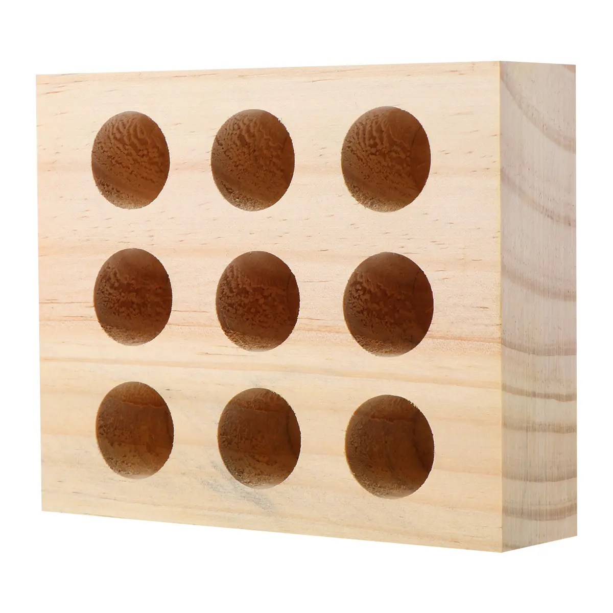 Wooden Insect Pinning Block 5x4x15 Inches Hardwood Display Equipment for Specimen Setting Laboratory Supplies
