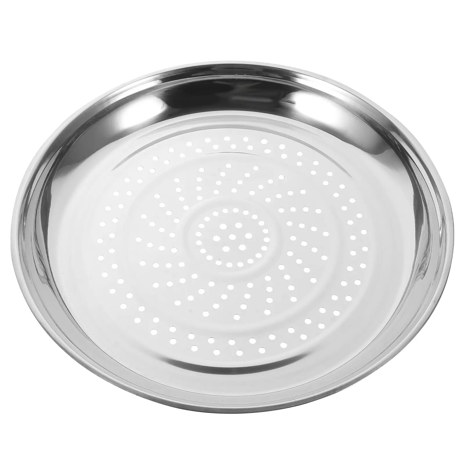 Stainless Steel Steamer Rack Food Grade Steaming Dish for Wok Cookware Tray Vapor Cook Dumpling Crab Veggie Egg