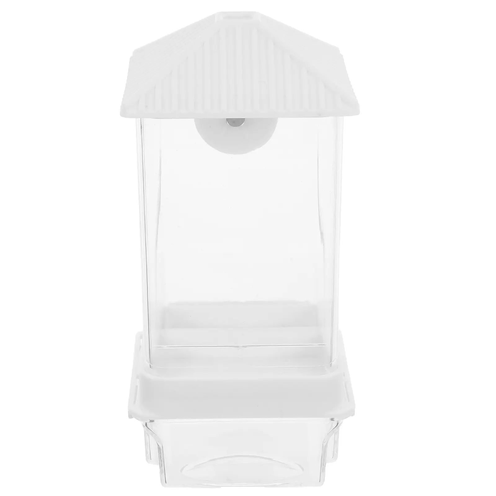 Automatic Bird Feeder Green Plastic Cage Cups for Chickens Birds Splashproof Parrot Dishes Easy Budgie Lovebird Food Box Sturdy