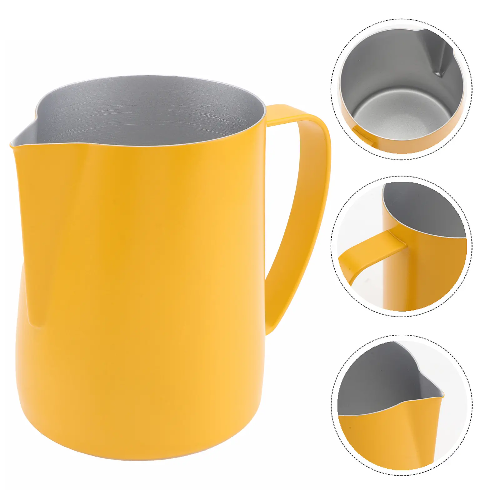 Coffee Capsule Cup Pull Flower Latte Cups Large Mug with Lid Container Airtight Colorful Japanese Style