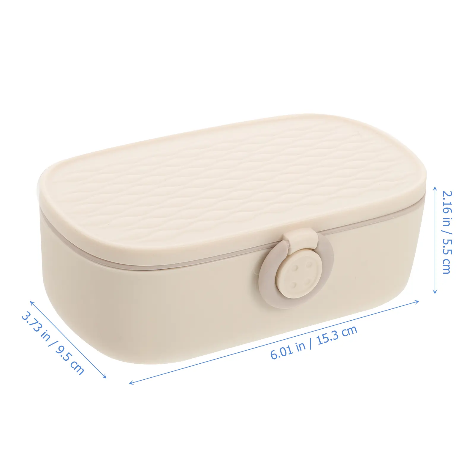Sewing Storage Box White Gray Needle Thread Kit Portable Embroidery Tool Compact Household Accessories ganizer
