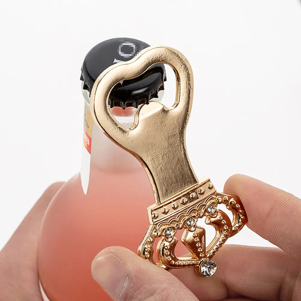 2 Pcs Bottle Opener Can European and American Handheld Stainless Steel Handle